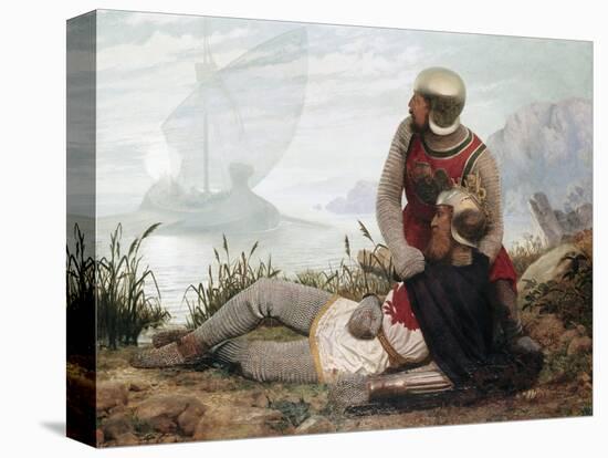 The Death of Arthur-John Mulcaster Carrick-Stretched Canvas