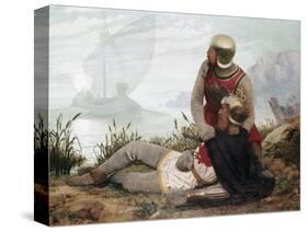 The Death of Arthur-John Mulcaster Carrick-Stretched Canvas