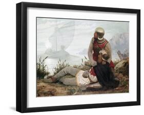 The Death of Arthur-John Mulcaster Carrick-Framed Giclee Print