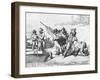 The Death of Askold and Dir, before 1839-Fyodor Antonovich Bruni-Framed Giclee Print