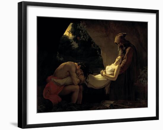 The Death of Atala-Anne-Louis Girodet de Roussy-Trioson-Framed Giclee Print