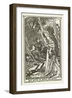 The Death of Balin and Balan-Henry Justice Ford-Framed Giclee Print