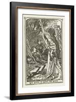 The Death of Balin and Balan-Henry Justice Ford-Framed Giclee Print