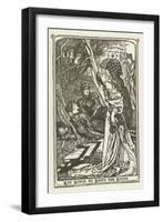 The Death of Balin and Balan-Henry Justice Ford-Framed Giclee Print