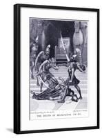 The Death of Belshazzar 538 Bc-Herbert Gandy-Framed Giclee Print