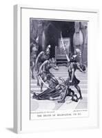 The Death of Belshazzar 538 Bc-Herbert Gandy-Framed Giclee Print