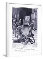 The Death of Belshazzar 538 Bc-Herbert Gandy-Framed Giclee Print