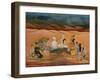 The Death of Bhishma, Mortally Wounded by Arjuna's Numerous Arrows, C.1760-1770-null-Framed Giclee Print