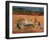 The Death of Bhishma, Mortally Wounded by Arjuna's Numerous Arrows, C.1760-1770-null-Framed Giclee Print