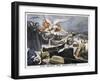 The Death of Bismarck, 1898-F Meaulle-Framed Giclee Print