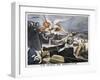 The Death of Bismarck, 1898-F Meaulle-Framed Giclee Print