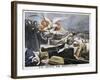 The Death of Bismarck, 1898-F Meaulle-Framed Giclee Print