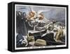 The Death of Bismarck, 1898-F Meaulle-Framed Stretched Canvas