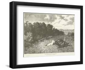 The Death of Brunehaut-Evariste Vital Luminais-Framed Giclee Print