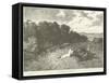 The Death of Brunehaut-Evariste Vital Luminais-Framed Stretched Canvas