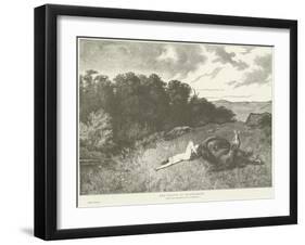 The Death of Brunehaut-Evariste Vital Luminais-Framed Giclee Print