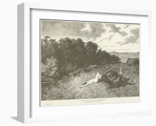 The Death of Brunehaut-Evariste Vital Luminais-Framed Giclee Print