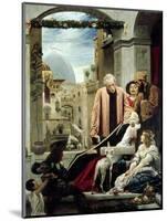 The Death of Brunelleschi, 1852-Frederick Leighton-Mounted Giclee Print