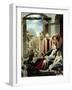 The Death of Brunelleschi, 1852-Frederick Leighton-Framed Giclee Print