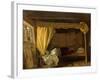 The Death of Buckingham, 1850S-Augustus Leopold Egg-Framed Giclee Print