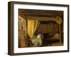 The Death of Buckingham, 1850S-Augustus Leopold Egg-Framed Giclee Print