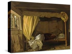 The Death of Buckingham, 1853-55-Augustus Leopold Egg-Stretched Canvas