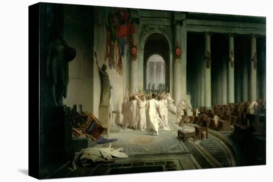 The Death of Caesar, 1867-Jean Leon Gerome-Stretched Canvas