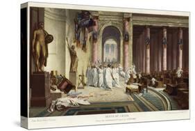 The Death of Caesar-Jean Leon Gerome-Stretched Canvas