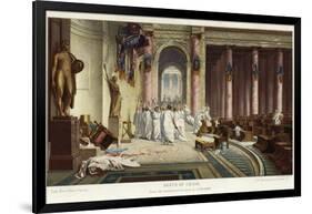 The Death of Caesar-Jean Leon Gerome-Framed Giclee Print