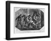 The Death of Captain Faulkner, 18th Century-Grainger-Framed Giclee Print