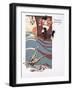 The Death of Captain Hook-null-Framed Giclee Print