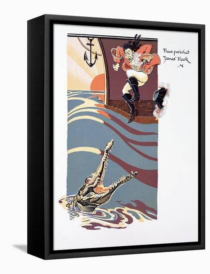 The Death of Captain Hook-null-Framed Stretched Canvas