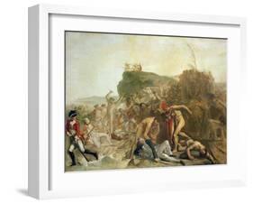 The Death of Captain James Cook, 14th February 1779-Johann Zoffany-Framed Giclee Print