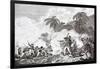 The Death of Captain James Cook, 1728 - 1779-null-Framed Giclee Print