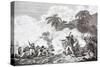 The Death of Captain James Cook, 1728 - 1779-null-Stretched Canvas