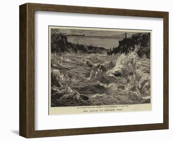 The Death of Captain Webb-null-Framed Giclee Print