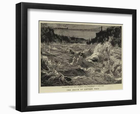 The Death of Captain Webb-null-Framed Giclee Print