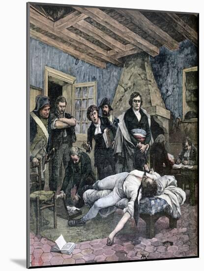 The Death of Charles Pichegru, 1891-Henri Meyer-Mounted Giclee Print