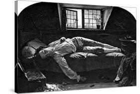 The Death of Chatterton, 1856-Henry Wallis-Stretched Canvas