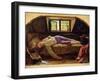 The Death of Chatterton, C.1856 (Oil on Panel)-Henry Wallis-Framed Giclee Print