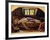 The Death of Chatterton, C.1856 (Oil on Panel)-Henry Wallis-Framed Giclee Print