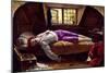 The Death of Chatterton, C.1856 (Oil on Panel)-Henry Wallis-Mounted Giclee Print