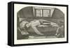 The Death of Chatterton, the Young Poet-Henry Wallis-Framed Stretched Canvas