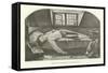 The Death of Chatterton, the Young Poet-Henry Wallis-Framed Stretched Canvas