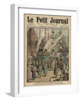 The Death of Chulalongkorn, King of Siam, Illustration from 'Le Petit Journal', 6th November 1910-French School-Framed Giclee Print