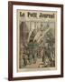 The Death of Chulalongkorn, King of Siam, Illustration from 'Le Petit Journal', 6th November 1910-French School-Framed Giclee Print