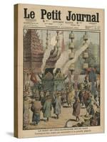 The Death of Chulalongkorn, King of Siam, Illustration from 'Le Petit Journal', 6th November 1910-French School-Stretched Canvas