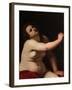 The Death of Cleopatra, 1620 (Oil on Canvas)-Artemisia Gentileschi-Framed Giclee Print