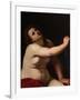 The Death of Cleopatra, 1620 (Oil on Canvas)-Artemisia Gentileschi-Framed Giclee Print