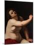 The Death of Cleopatra, 1620 (Oil on Canvas)-Artemisia Gentileschi-Mounted Giclee Print